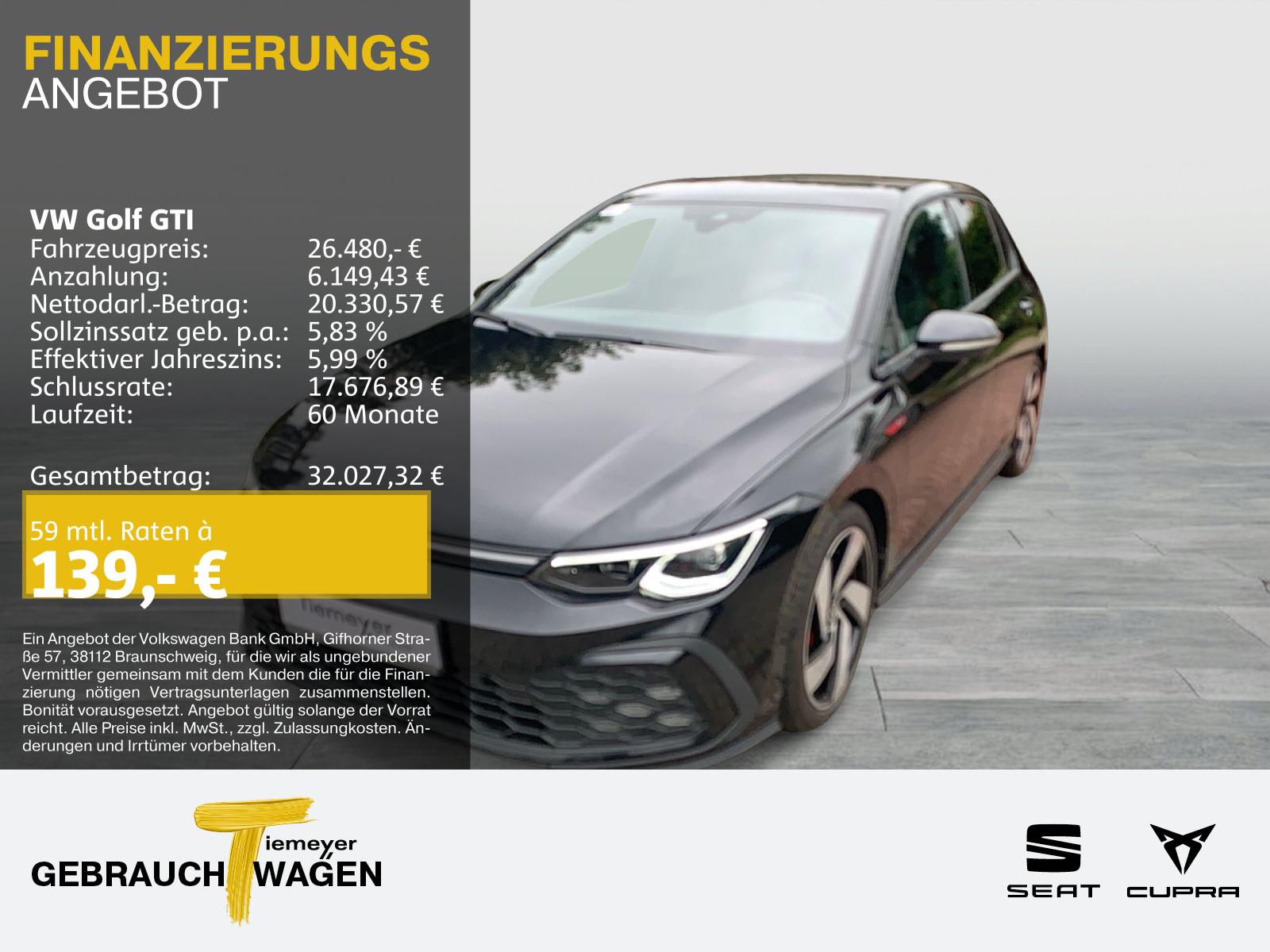 Volkswagen Golf GTI BLACK STYLE DSG LED+ NAVI KAMERA LM18