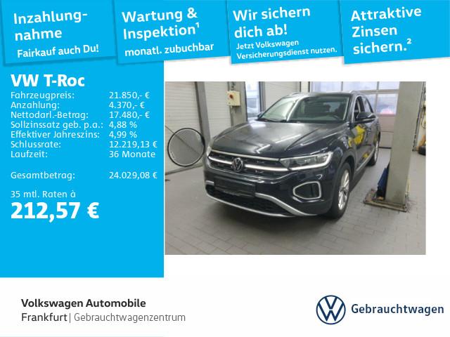 Volkswagen T-Roc 1.5 TSI DSG Style Navi IQ.Light DAB+ Front