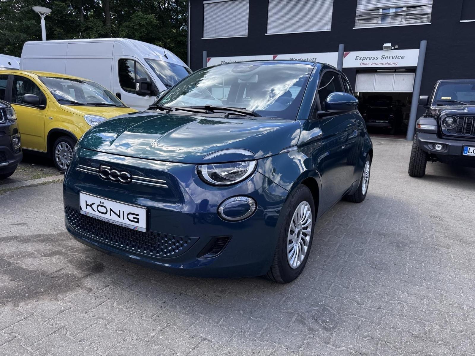 Fiat 500e Elektro 42kWh Klimaautomaik Scheckheft