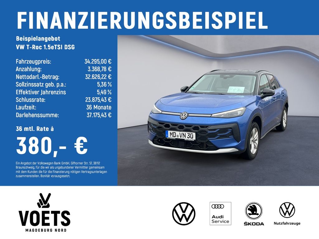 T-Roc 1.5eTSI DSG Life LED+