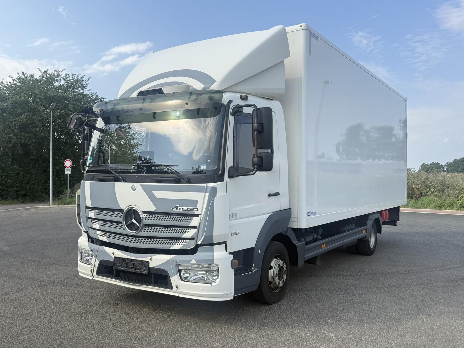 Mercedes-Benz  Atego 818L E6, Klima, AHK, mech.Schaltung, LBW 