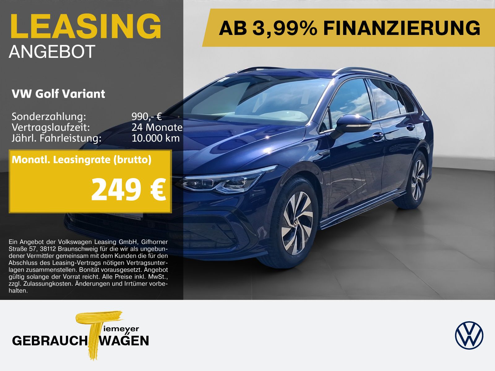 Volkswagen Golf Variant 1.5 eTSI DSG R-LINE LED+ ASSIST AHK