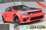 Dodge Charger*6.4 Hemi*Widebody*Navi*SCATPack*1.Hand* - rote Dodge Charger