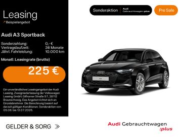 Audi Leasingangebot: Audi A3 Sportback 35 TFSI advanced LED*RFK*ACC*Sound