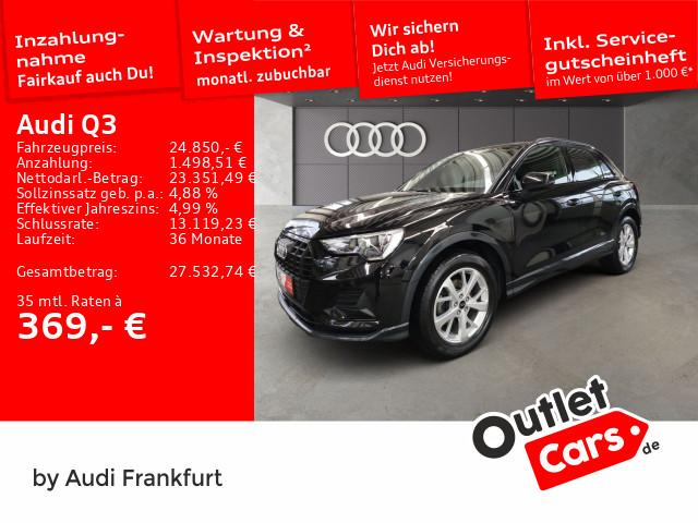 Audi Q3 35 TFSI advanced  S tronic Navi Tempomat VC D