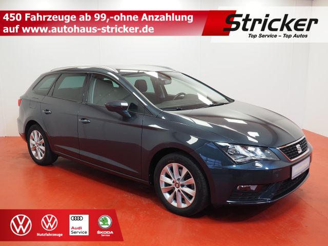 Ein Seat Leon der zum Leasing angeboten wird.