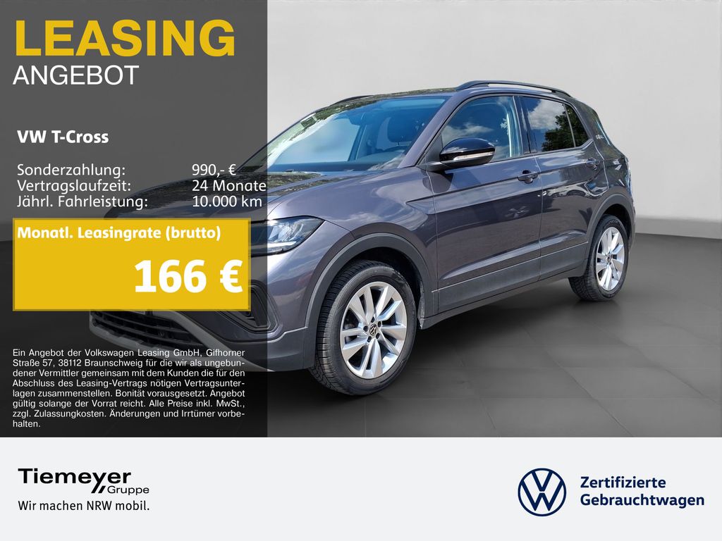 Volkswagen T-Cross 1.0 TSI GOAL NAVI LED SITZHZG PDC