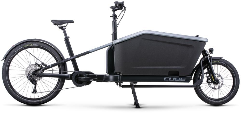 Cube Cargo Sport Hybrid  500 flashgrey´n´black Transp