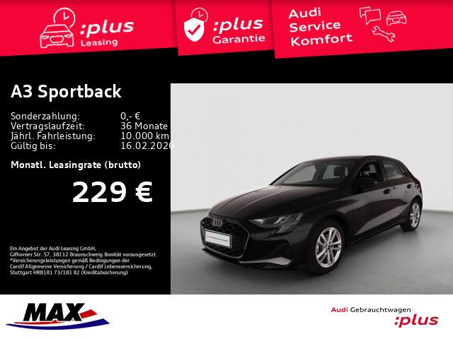 Audi A3 Sportback 30 TFSI ADVANCED +LED+AHK+MMI NAVI+
