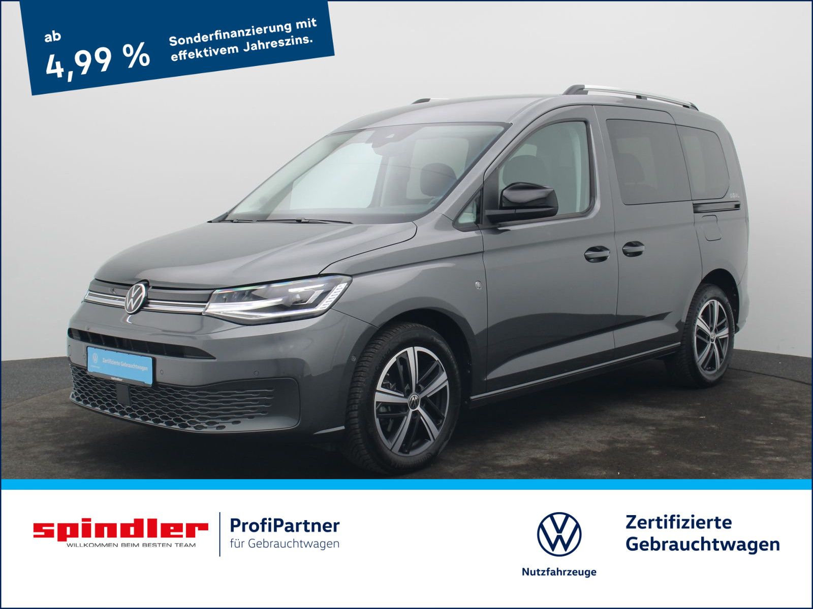 Volkswagen Caddy Kombi Goal DSG/ Navi, ParkAssist, LED, AHK