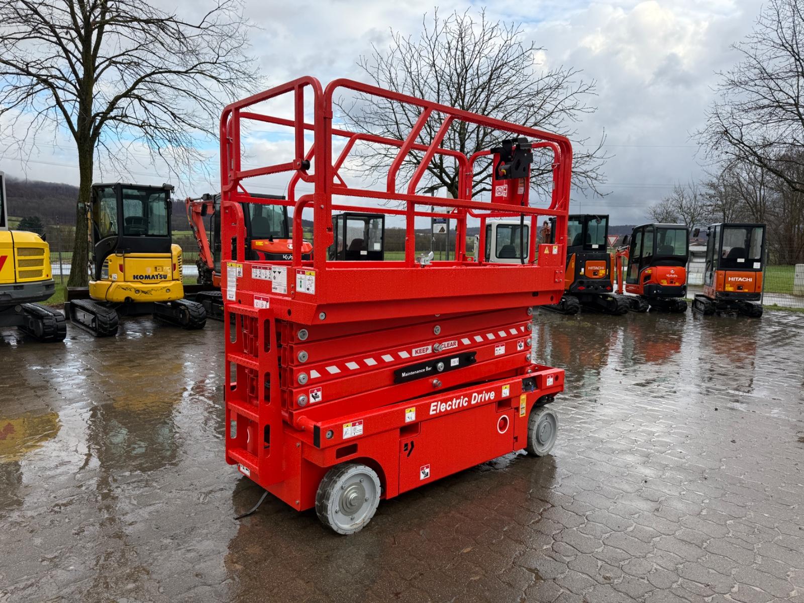 Andere ELS EL12-E, Scherenarbeitsbühne 12 m, Elektro