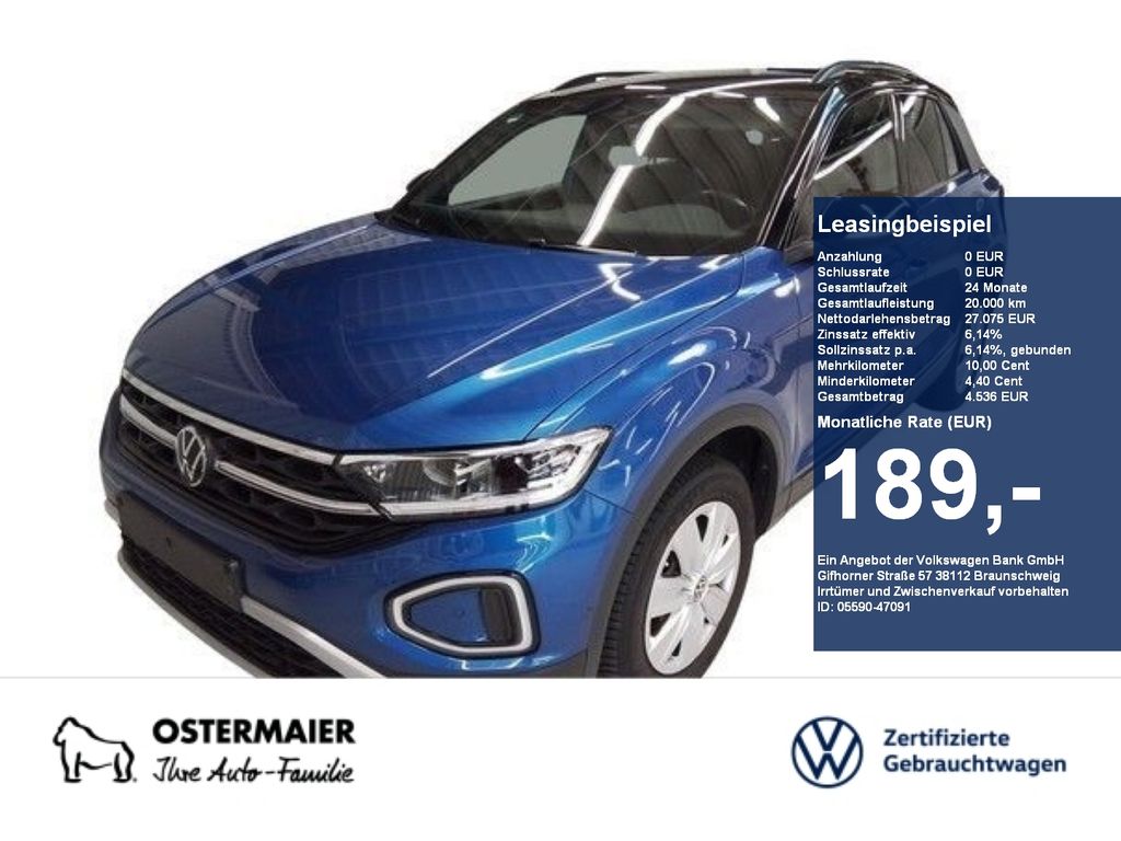 Volkswagen T-Roc STYLE BLACK 2.0TDI 150PS DSG ACC.5J-G.AHK.