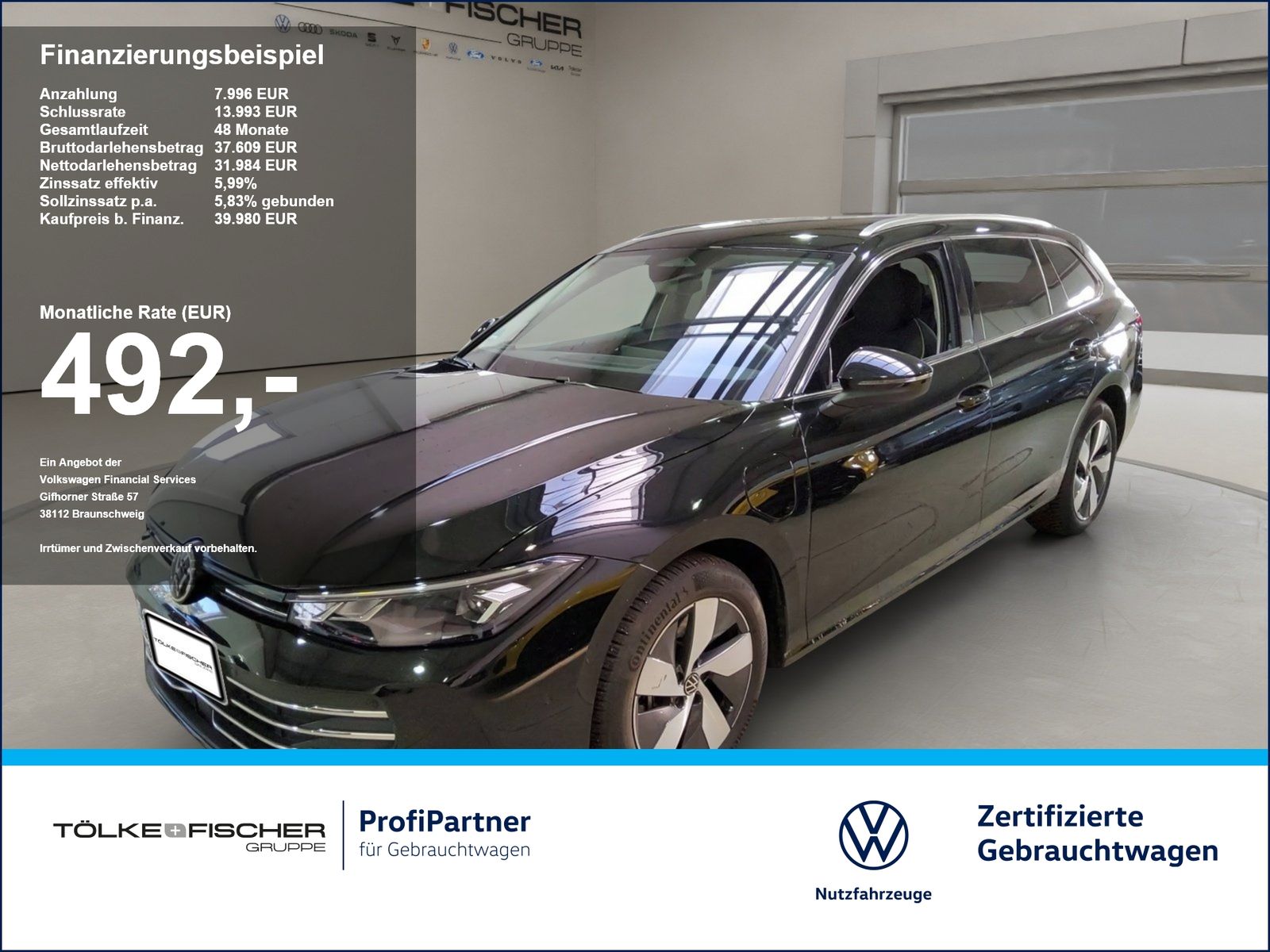 Volkswagen Passat Variant 1.5 TSI e W Business DCC ACC AHK foto 1