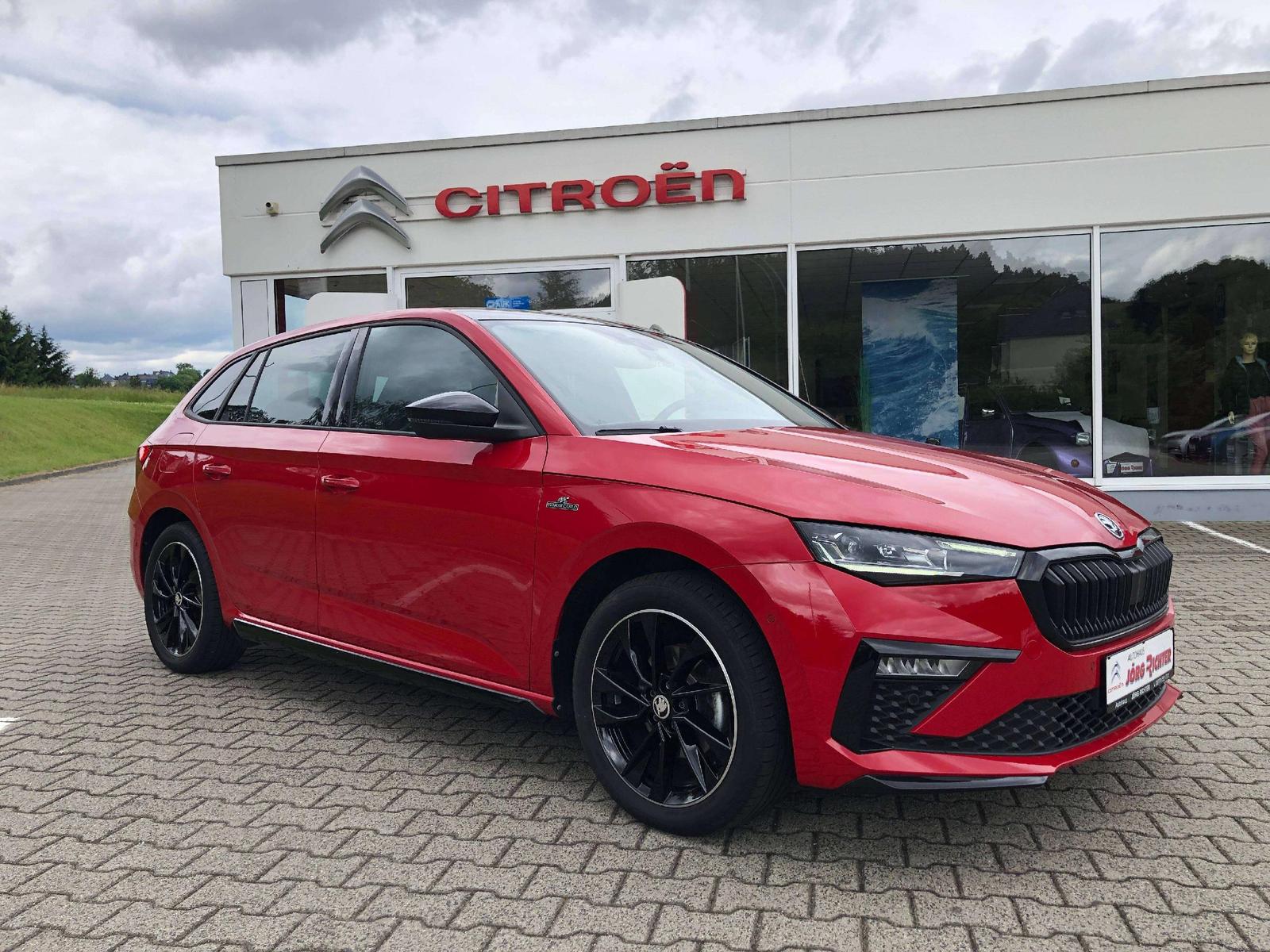 Skoda Scala Monte Carlo Anhängekupplung Navi