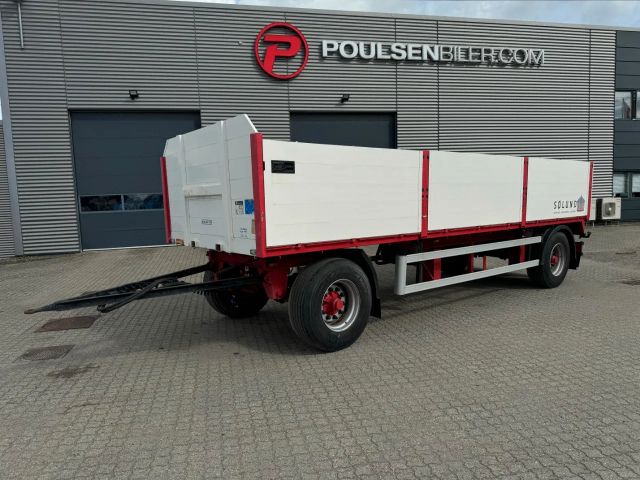 Autres Wilken 2-axle open 7,15m with alu-sides