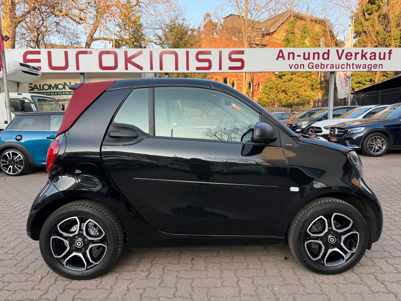 Smart fortwo 66kW Cabrio passion*LED*NAVI*SHZ*PTS*KAM*