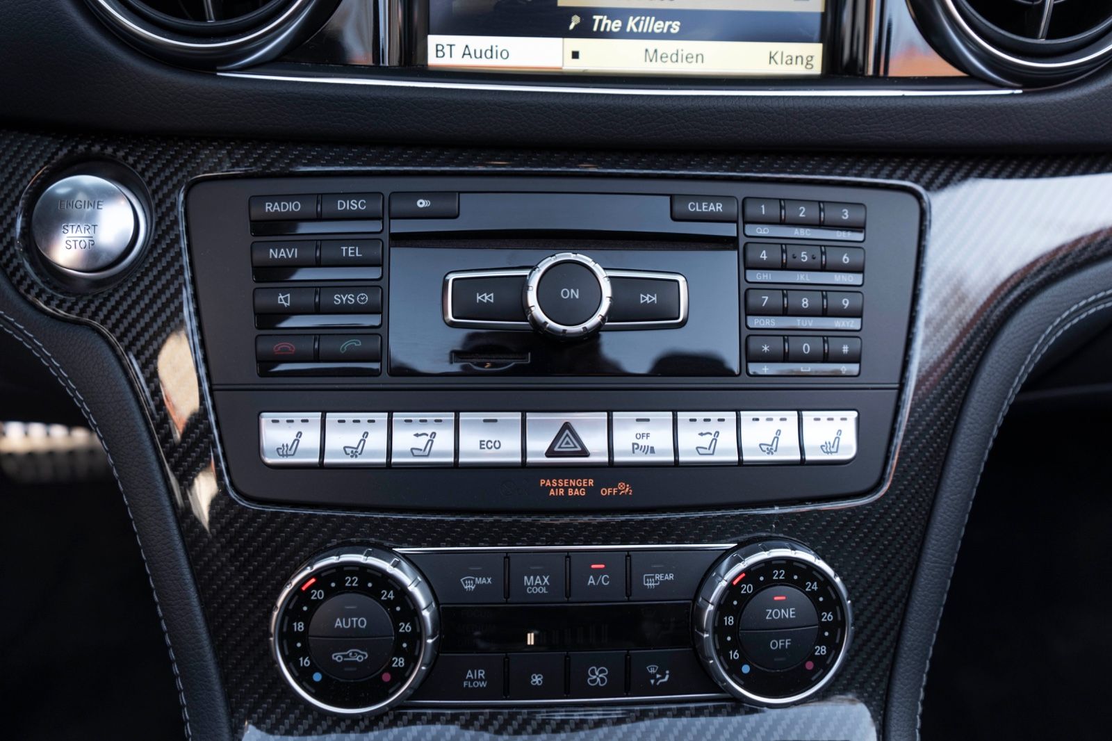 Fahrzeugabbildung Mercedes-Benz SL 63 AMG CARBON H&K KAM AIRSCRAF SOFT-CLOSE