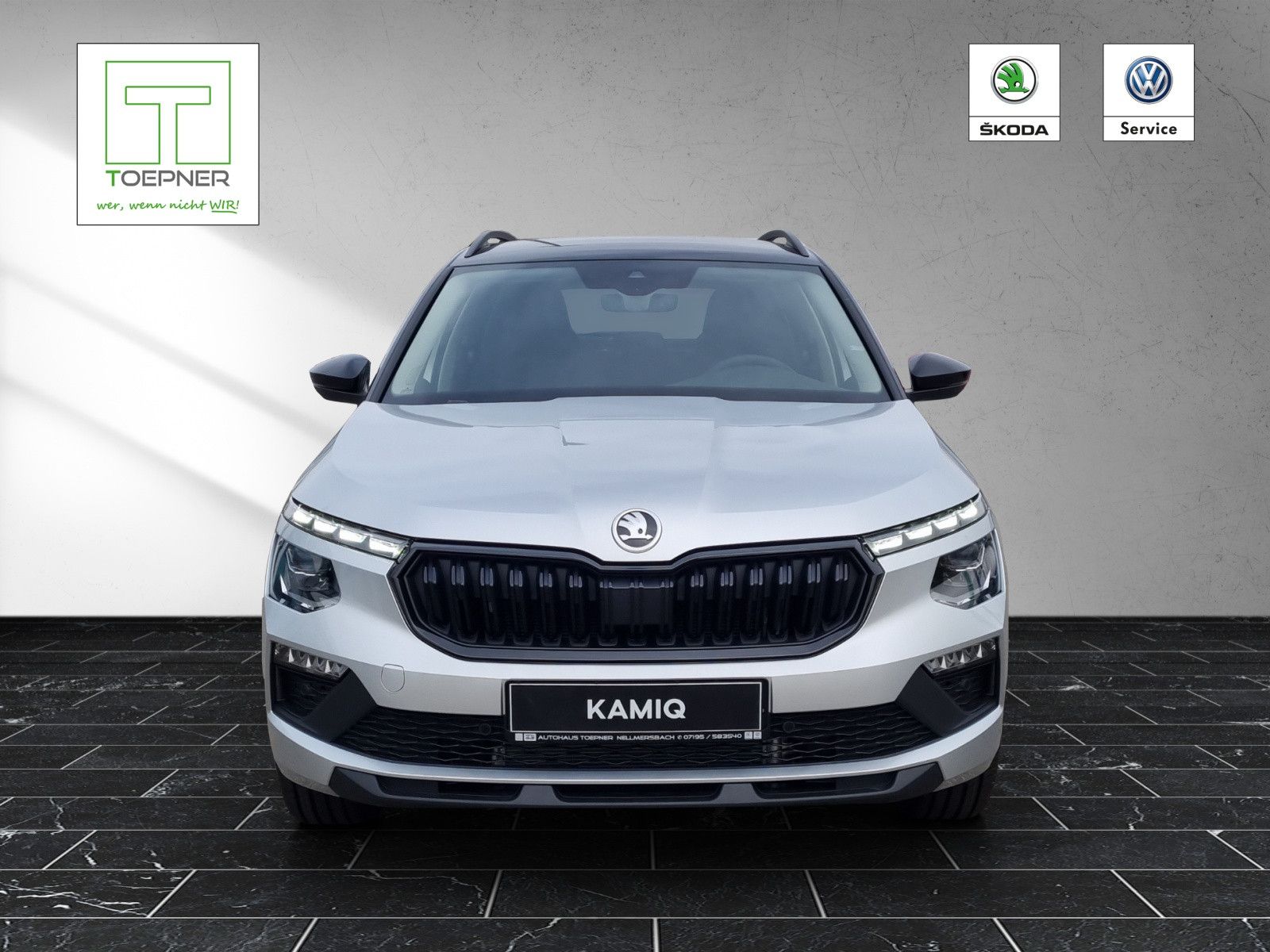 Fahrzeugabbildung SKODA Kamiq Tour 1,0 TSI 85KW/110PS Fahrassi Clever