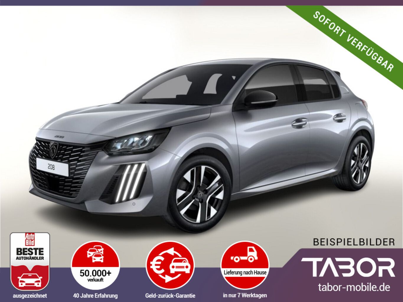 Peugeot 208 Allure 2xPDC LED CarPlay DAB UVP-38%*