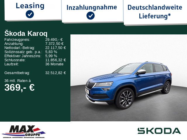 Karoq Scout 2.0TDI 4x4 PANO*AHK*STHZG*KAM*