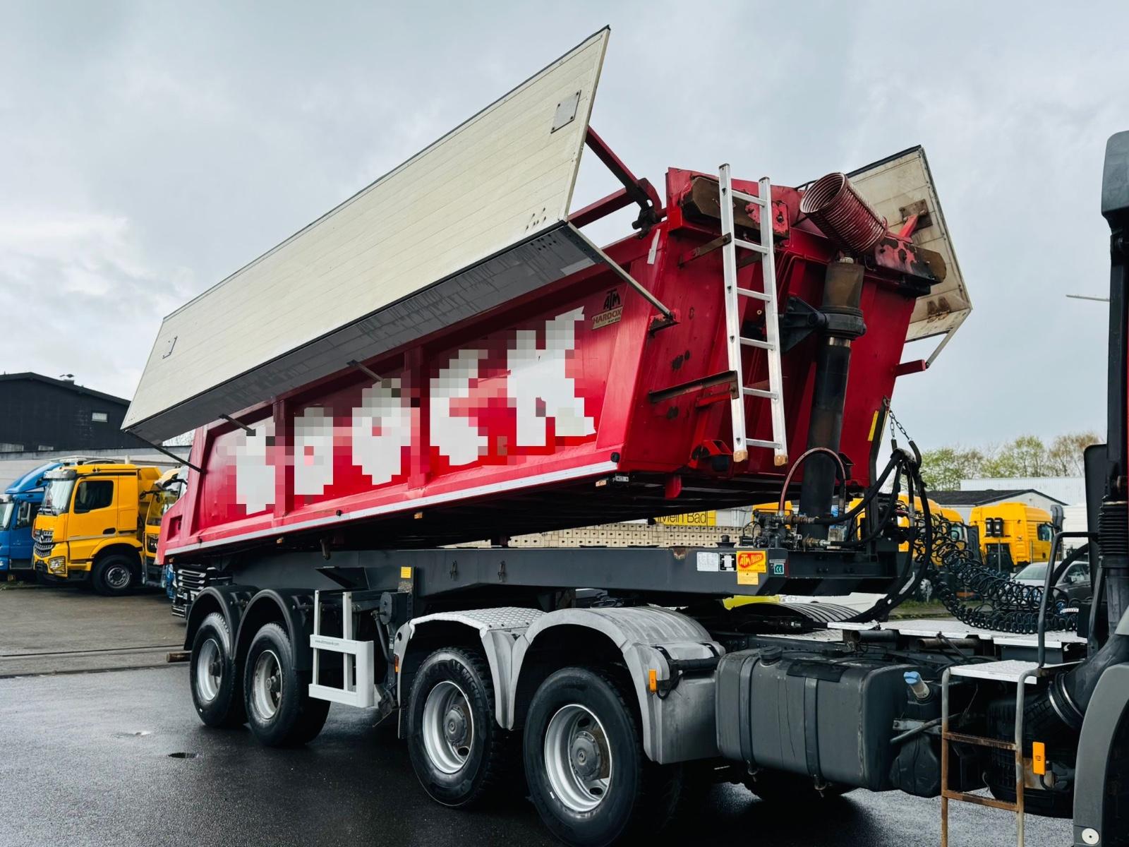 ATM Kipper 2Achs HARDOX Mulde HydraulDeckel 33t