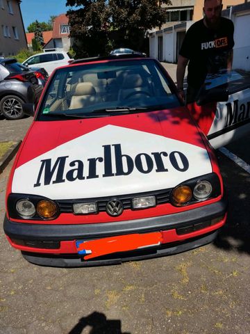 Volkswagen Golf 3 Cabrio VR6 Marlboro Look GTI rar se...