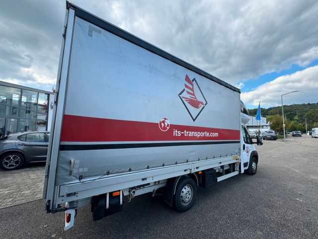 PEUGEOT Boxer Heavy Pritsche+Plane BlueHDi165