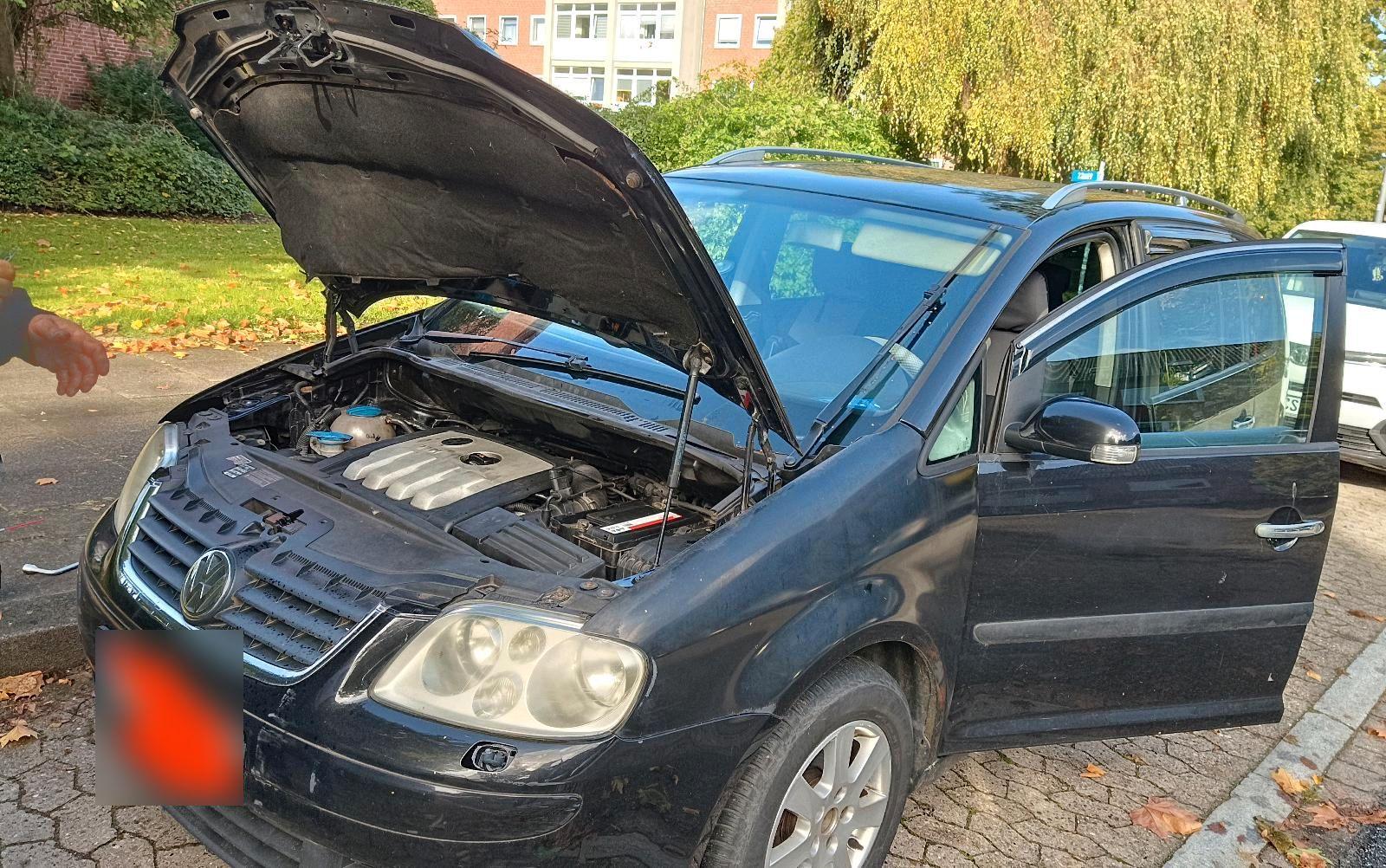 Volkswagen Touran 2004 — двигун 140 HP (103kW)
