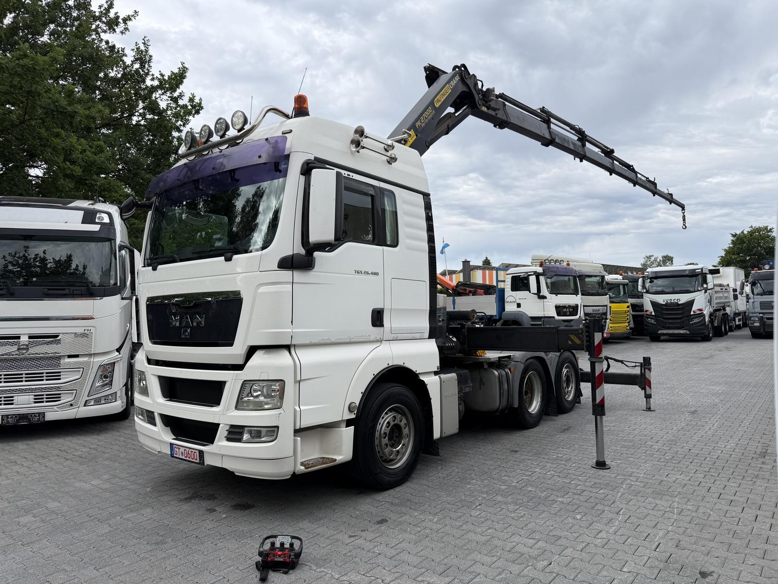 MAN TGX 26.480 6X2 Kran Palfinger PK 27002