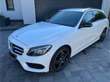 Mercedes-Benz C 200 T AMG Night Paket LED Burmester Leder AHK - Mercedes-Benz C 200 in Magdeburg