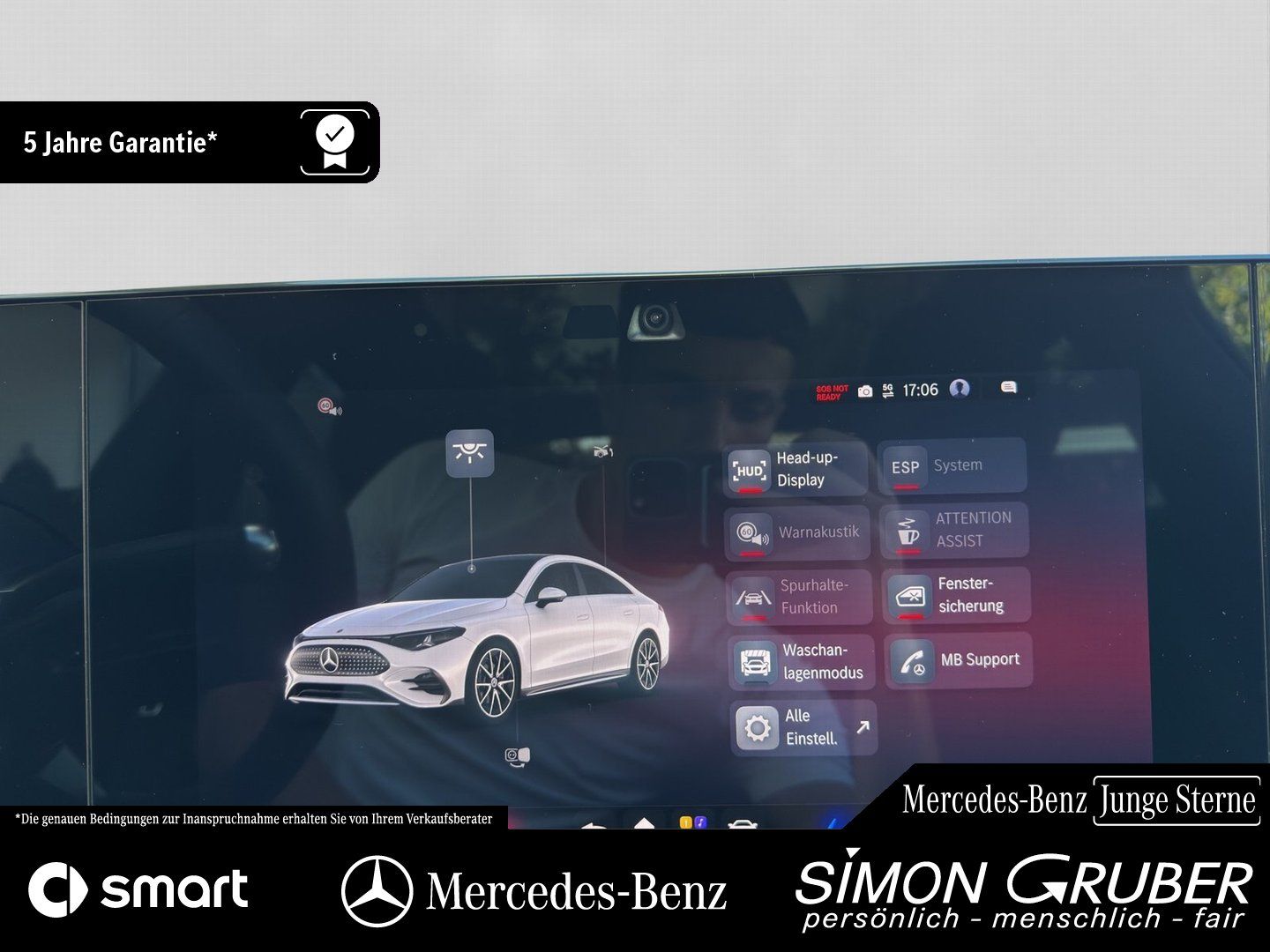 Fahrzeugabbildung Mercedes-Benz CLA 250+ EQ AMG HUD 360 Voll-Leder MBeam AHK