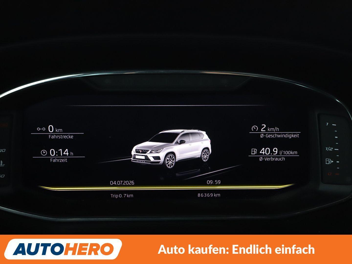 Cupra Ateca 2.0 TSI 4Drive Aut.*NAV*ACC*CAM*PDC*SHZ*