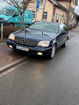 Mercedes-Benz CL 500 OLDTIMER 1.HAND - blaue Mercedes-Benz CL 500