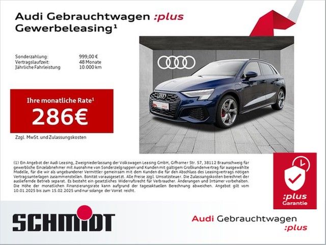 Audi A3 Sportback 45 TFSI e S line Matrix LED Kamera 