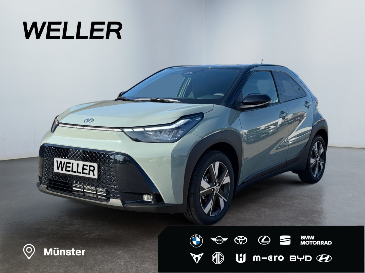 Toyota Aygo X Hybrid 1,5l CVT  Teamplayer *LED*SHZ*CAM*
