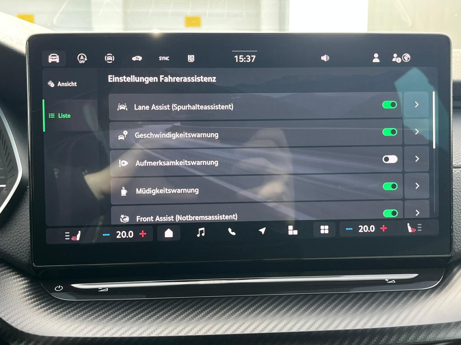 Fahrzeugabbildung SKODA Octavia 2.0 TDI Sportline DSG MATRIX*WINTER*5J.G