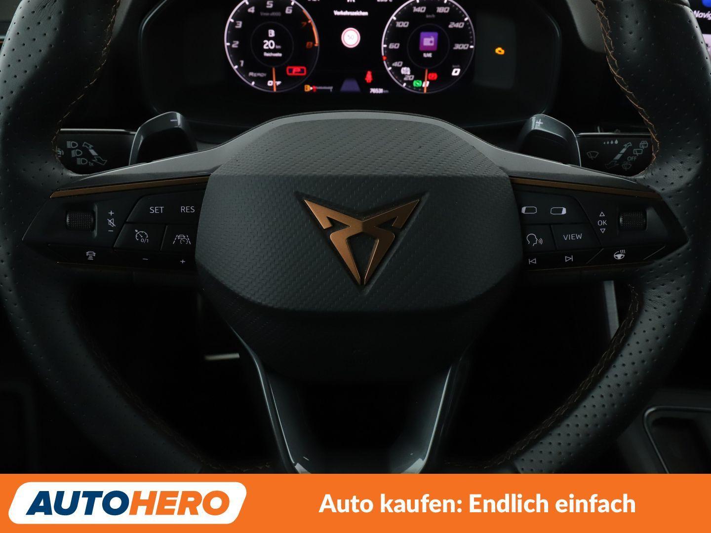 Cupra Leon 2.0 TSI VZ Aut.*NAVI*ACC*CAM*PDC*SHZ*ALU*, миниатюра 17
