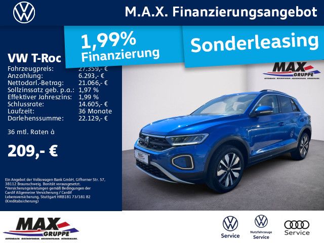 T-Roc 1.5 TSI DSG MOVE LED+KAMERA+DCP+PDC+NAVI+D