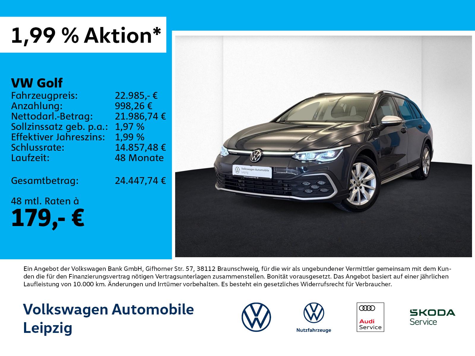 Volkswagen Golf VIII Va. Alltrack 2.0 TDI 4M DSG*IQ.Light*