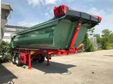 Meiller 2-achs, 25m³ Stahlmulde mit Elektr- Schiebeplane