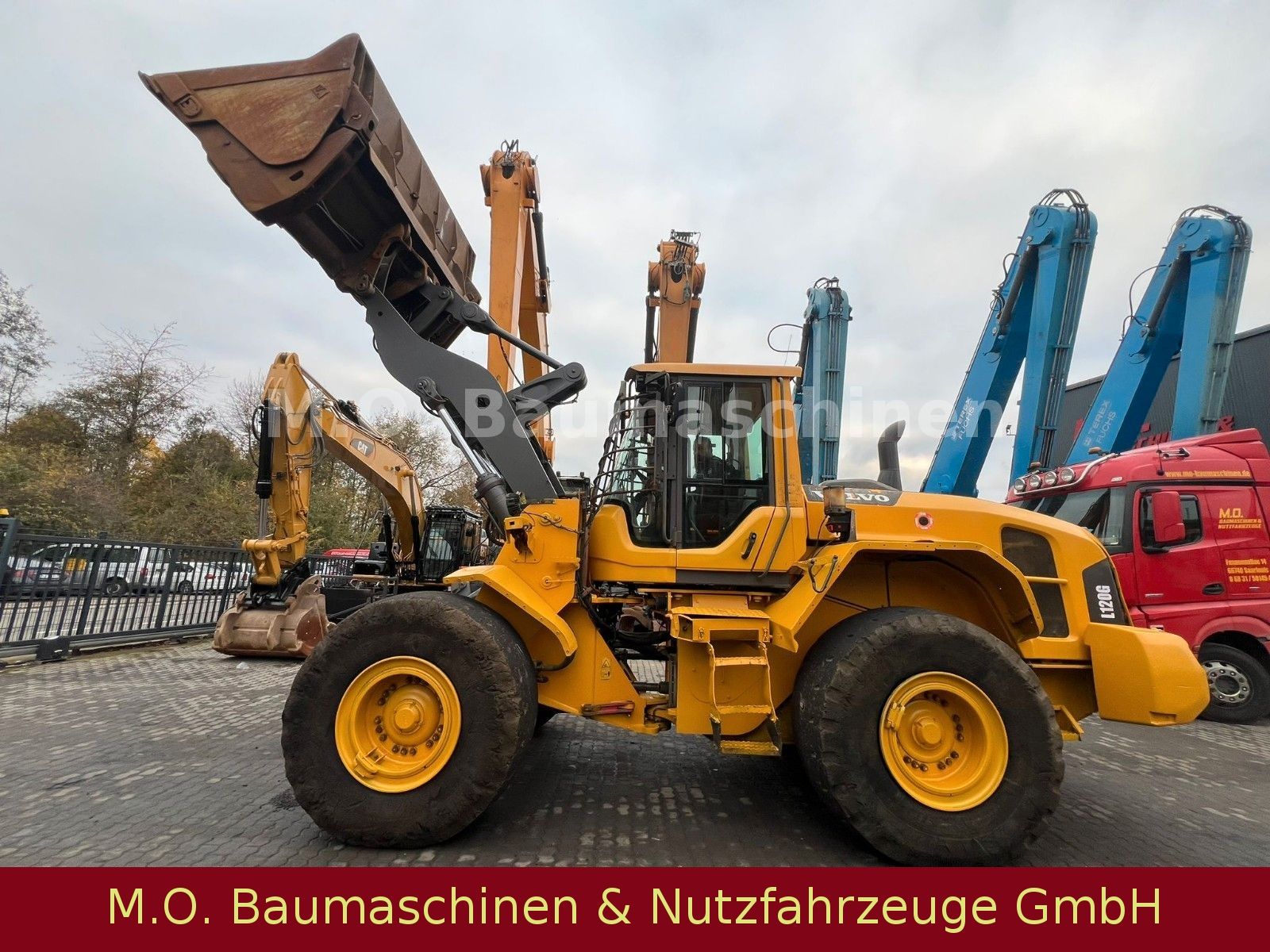 Fahrzeugabbildung Volvo L 120 G /BSS/Hochkippschaufel/Waage /AC / ZSA