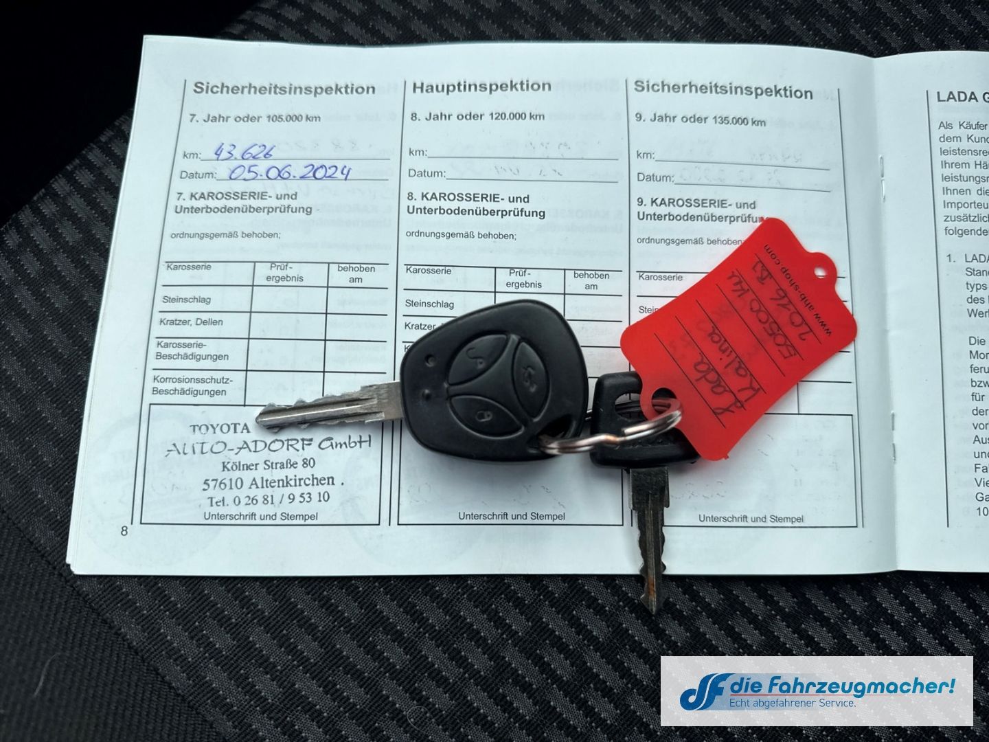 Fahrzeugabbildung Lada Kalina 2 Kombi Alu ESP ABS Privacyverglasung *EX