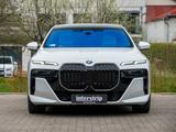 BMW 740d M SPORT.MASSAGE.DR.ASS.PRO.SKY.INDIVI.5/100 - weiße BMW 7er Reihe