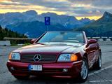 Mercedes-Benz SL 500 accident free, full service history - rote Mercedes-Benz SL-Klasse