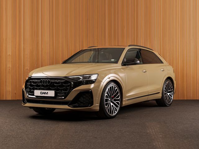 Audi Q8 60 TFSI-e S-Line SHAKIR GOLD-OLED-B&O-23-PANO