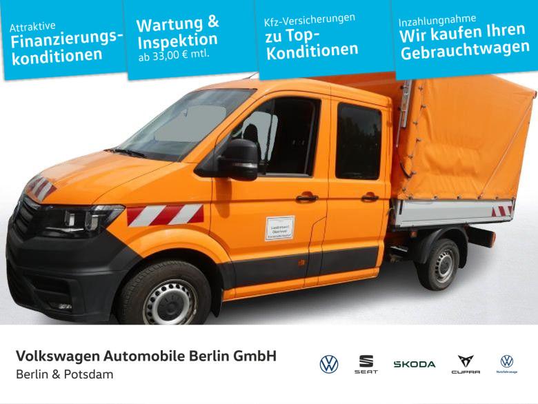 Volkswagen Crafter 35 2.0 TDI AG8 Pritsche DOKA L2 FWD (E6d