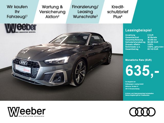 Audi A5 Cabriolet 40 TDI S line AHK*NAVI*LEDER*LED