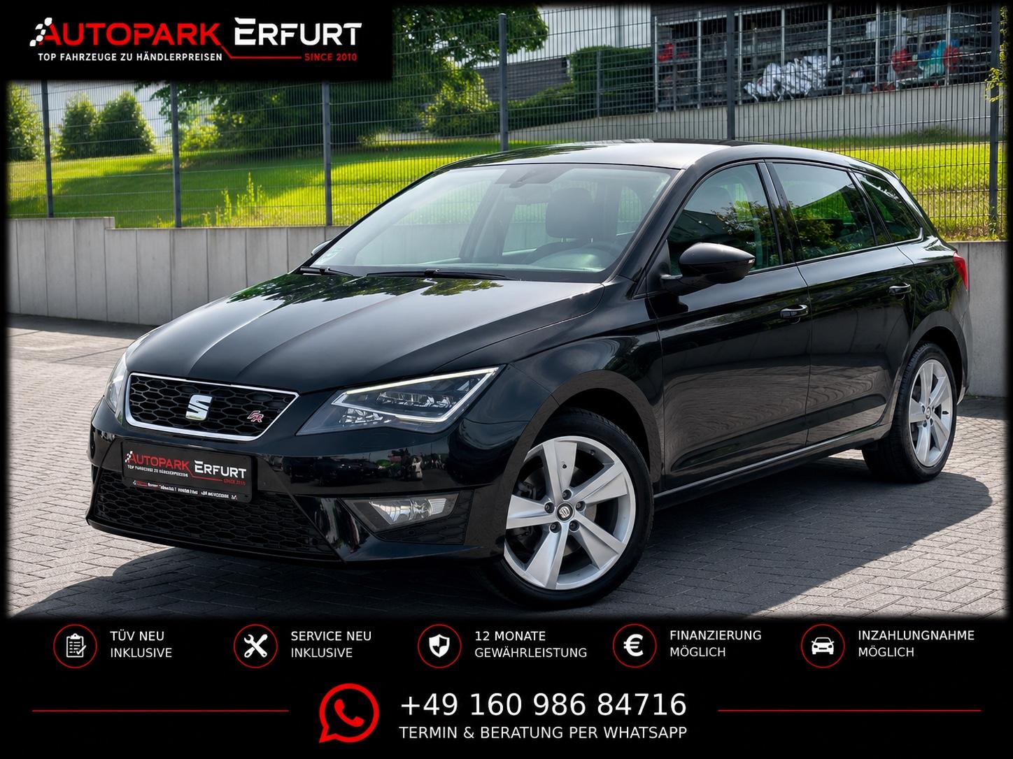 Seat Leon FR*Klima*Temp*Leder*Phone*StzH*LED*PDC