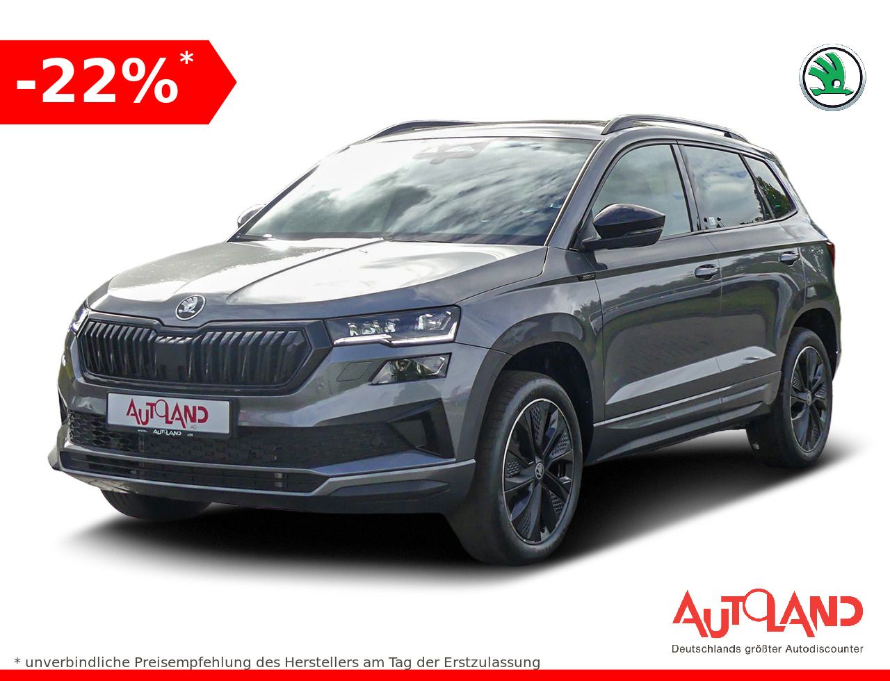 Skoda Karoq Sportline 1.5 TSI DSG Matrix ACC AHK Pano