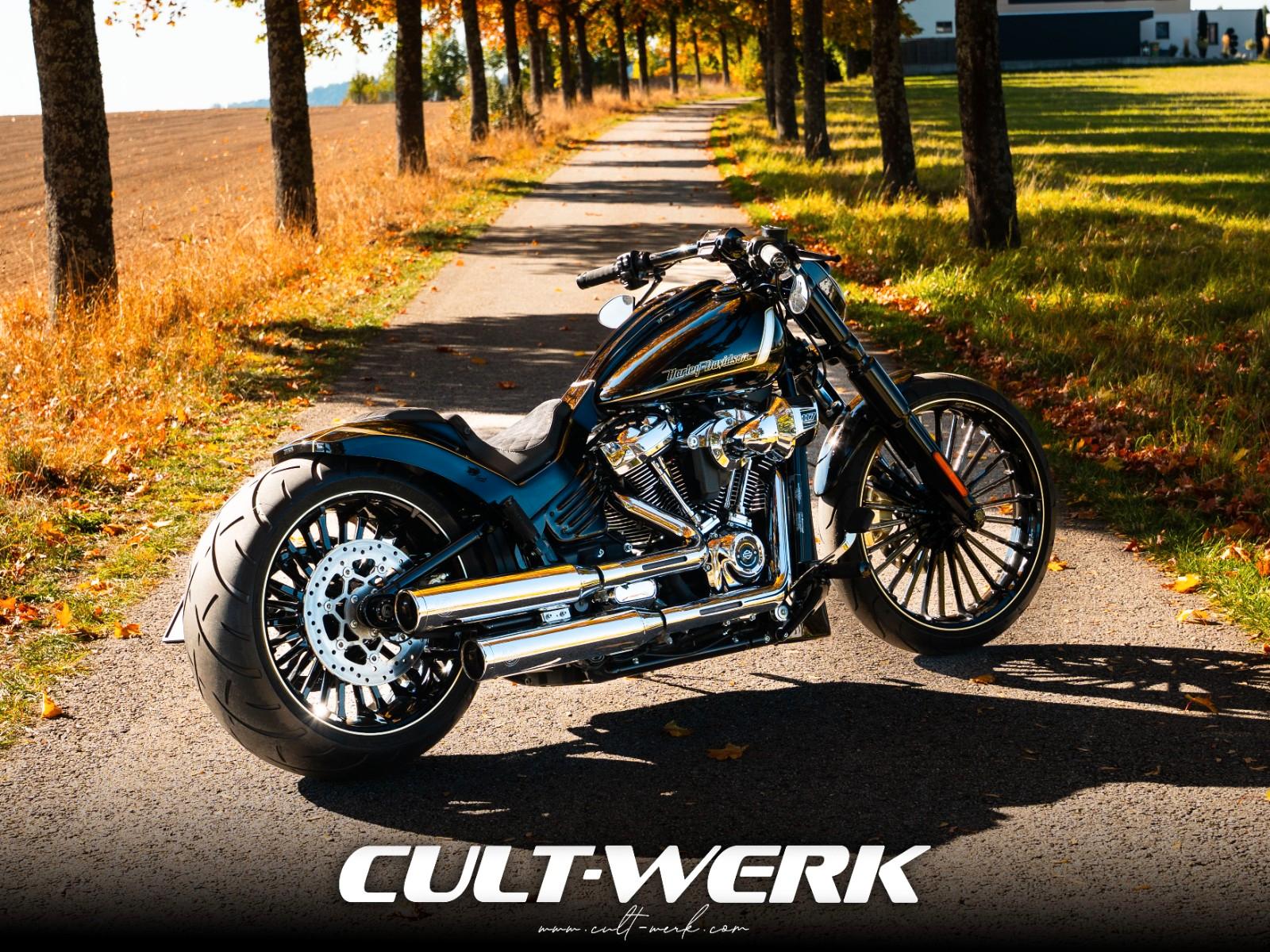 Harley-Davidson Breakout 117 "Black/Chrome Racer" by Cult-Werk